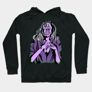 Are You Lost? Fairytale Dreamcore in amethyst purple Hoodie